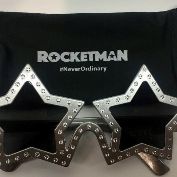 Elton John Rocketman Sunglasses Movie Golden Globes NEW NIB Prop Costume Legend - Picture 5 of 10